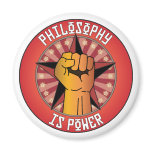Philosophy Is Power Refrigerator Magnets