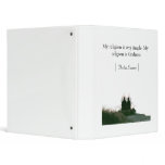 Philosophy quotes - photography on binder.