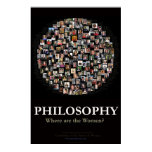 Philosophy - Where are the Women? posters