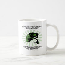 Philosoraptor Diarrhea Mugs