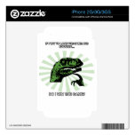 Philosoraptor losing and winning iPhone 3GS decal