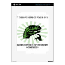 Philosoraptor Progress and Congress Skin For iPad 3