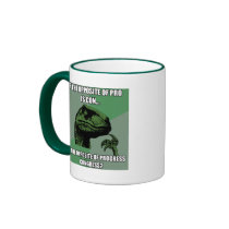 Philosoraptor Progress Vs Congress Coffee Mug