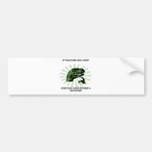 Philosoraptor Tomatoes and Ketchup Bumper Sticker