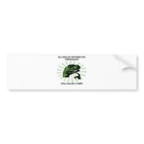 Philosoraptor Vegetarians Bumper Stickers