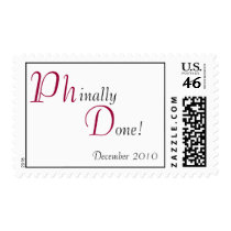 Phinally Done! Custom Stamp stamps
