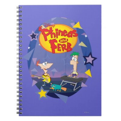 Phineas and Ferb 1 notebooks