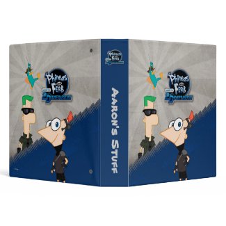 Phineas and Ferb - Across the 2nd Dimension Binders