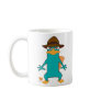 Phineas and Ferb Agent P platypus in hat standing Mug