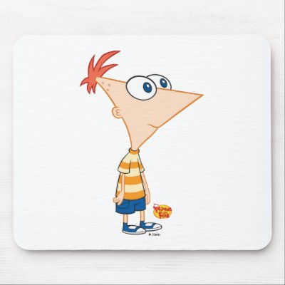 Phineas and Ferb boy Disney mousepads