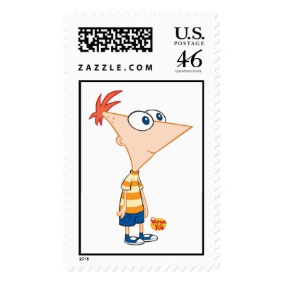 Phineas and Ferb boy Disney postage