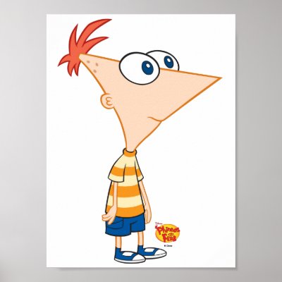 Phineas and Ferb boy Disney posters