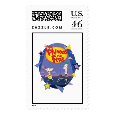 Phineas and Ferb Disney postage