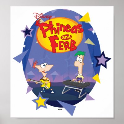 Phineas and Ferb Disney posters