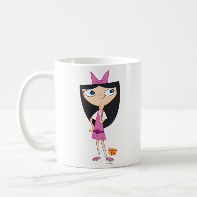 Phineas and Ferb Isabella Thinking Disney mugs