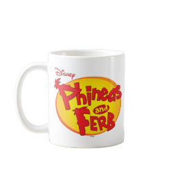 Phineas and Ferb Logo Disney mug