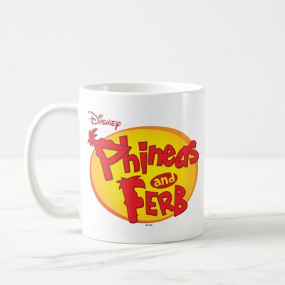 Phineas and Ferb Logo Disney mugs