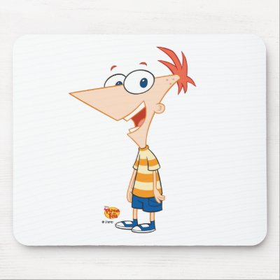 Phineas and Ferb Phineas Smiling Disney mousepads