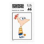 Phineas and Ferb Standing Postage Stamp