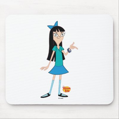 Phineas and Ferb's Stacy Disney mousepads