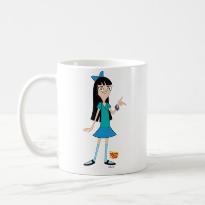 Phineas and Ferb's Stacy Disney mugs