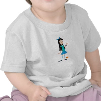 Phineas and Ferb's Stacy Disney t-shirts