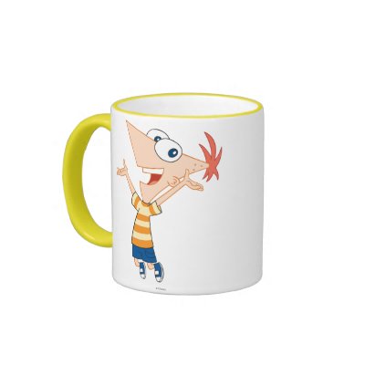 Phineas Jumping mugs