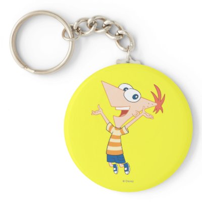 Phineas Jumping keychains