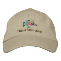 Phin's Embroidered Khaki Hat embroidered hats