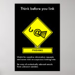 Phishing Security Awareness Poster posters