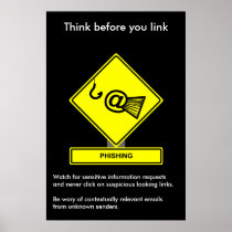 Phishing Security Awareness Poster