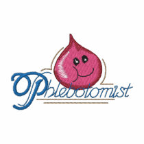 Phlebotomist embroidered shirts by ZazzleEmbroidery Phlebotomist embroidered shirts
