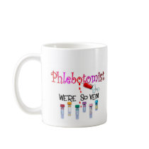 Phlebotomist gifts mugs