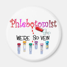 Phlebotomist gifts refrigerator magnet