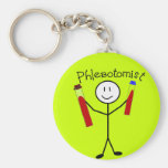 Phlebotomist Stick Person Key Chains