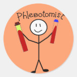 Phlebotomist Stick Person Sticker