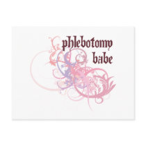 Phlebotomy Babe Postcards