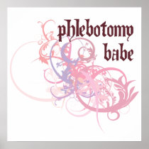 Phlebotomy Babe Posters