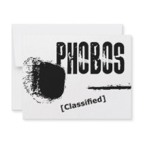 Phobos UFO Classified image Personalized Announcement