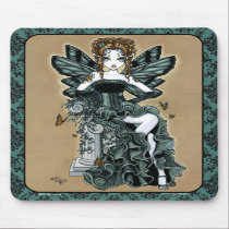 "Phoebe" Gothic Couture Butterfly Fairy Mousepad mousepads