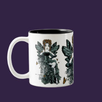 "Phoebe" Gothic Couture Butterfly Fairy Mug