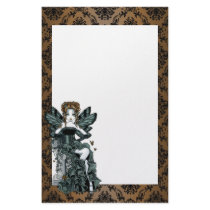 "Phoebe" Gothic Couture Butterfly Fairy Stationery