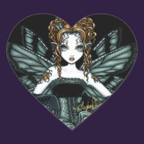 "Phoebe" Gothic Couture Butterfly Fairy Stickers