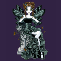 "Phoebe" Gothic Couture Butterfly Fairy Tank Top t-shirts