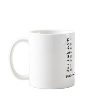 Phoenician Alphabet (Linguistics Cryptography) mugs