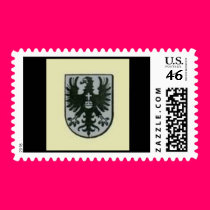 phoenix and cross rising stamps
