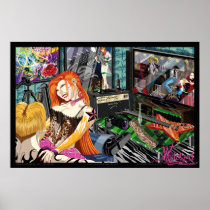 Phoenix And Jack In Love Print