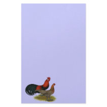 Phoenix:  BB Red Pair Custom Stationery