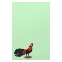 Phoenix:  BB Red Rooster Stationery Design