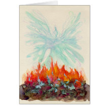 PHOENIX BIRD GREETING CARDS